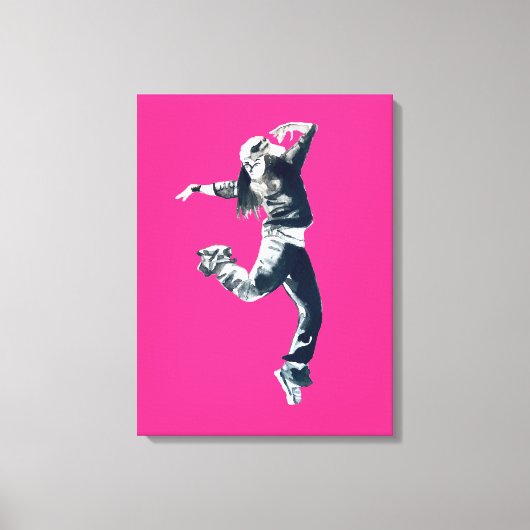 Toile Art hip hop cool (Recto)