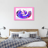 Toile Art imaginaire floral (Insitu(Chambre))