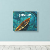 toile art imprimé warap (Insitu (Plancher de Bois))