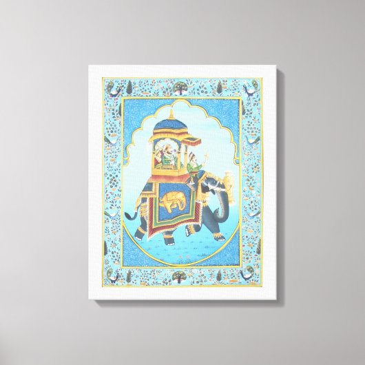 TOILE ART INDIEN ANCIEN (Recto)