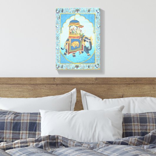 TOILE ART INDIEN ANCIEN (Insitu(Chambre))