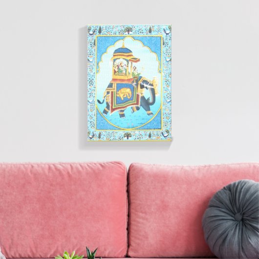 TOILE ART INDIEN ANCIEN (Insitu(Salon))