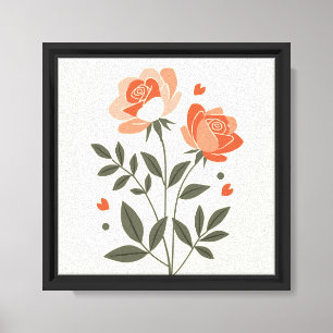 Toile Art indien minimaliste élégant moderne
