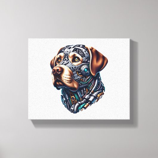 Toile Art inspiré de Labrador Lover Android (Recto)