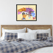 Toile Art It's Official Bear #033c - A MichaelsonEffect (Insitu(Chambre))