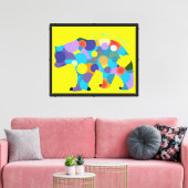 Toile Art It's Official Bear #033f - A MichaelsonEffect (Insitu(Salon))