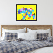 Toile Art It's Official Bear #033f - A MichaelsonEffect (Insitu(Chambre))