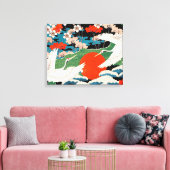Toile Art japonais vintage (Insitu(Salon))