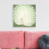 Toile Art japonais vintage | Peacock (Insitu(Salon))