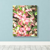 Toile Art Jardin Fleur (Insitu (Plancher de Bois))