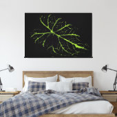 Toile Art Leaf automne (Insitu(Chambre))