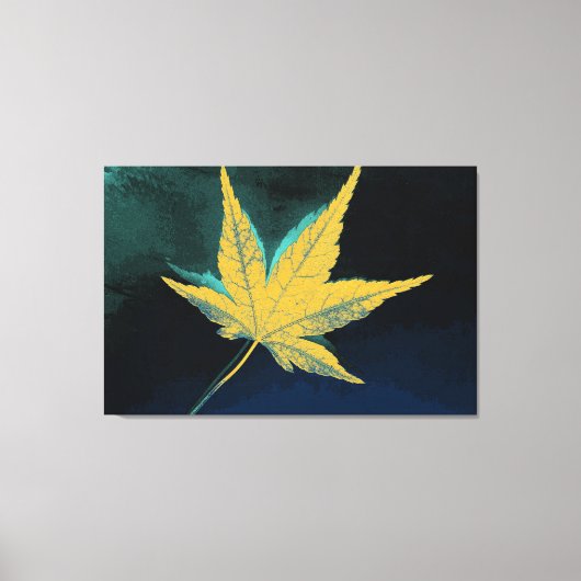Toile Art Leaf Automne 5 (Recto)