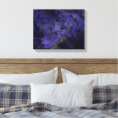 Toile Art mauve et noir (Insitu(Chambre))