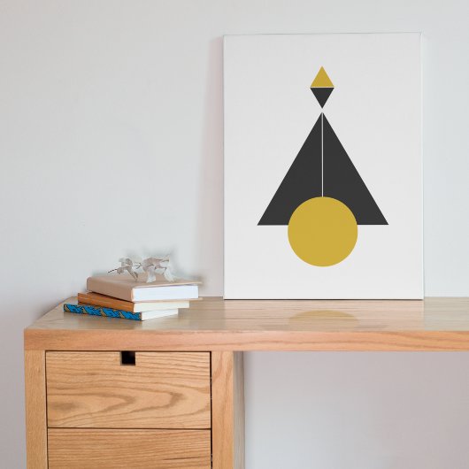 Toile Art Moderne Des Montagnes