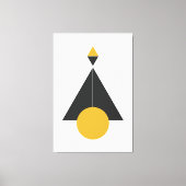 Toile Art Moderne Des Montagnes (Recto)