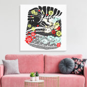 Toile Art moderne Irezumi Koi (Insitu(Salon))
