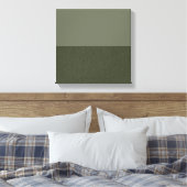 Toile Art Moderne Moss Green Split Peinture murale (Pers (Insitu(Chambre))