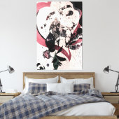 Toile Art Mur Expressionniste Abstrait : Médias mixtes (Insitu(Chambre))
