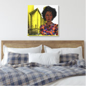 Toile Art mur noir (Insitu(Chambre))