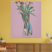 Toile Art Mur Triptyque ImparfaitFleurs encore en fleurs (Insitu(Salon))