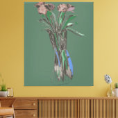 Toile Art Mur Triptyque ImparfaitFleurs encore en fleurs (Insitu(Salon))