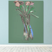 Toile Art Mur Triptyque ImparfaitFleurs encore en fleurs (Insitu (Plancher de Bois))
