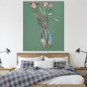 Toile Art Mur Triptyque ImparfaitFleurs encore en fleurs (Insitu(Chambre))