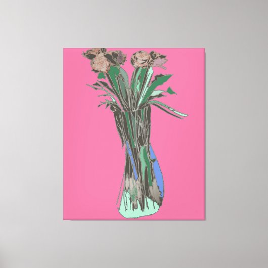 Toile Art Mur Triptyque ImparfaitFleurs encore en fleurs (Recto)
