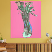 Toile Art Mur Triptyque ImparfaitFleurs encore en fleurs (Insitu(Salon))