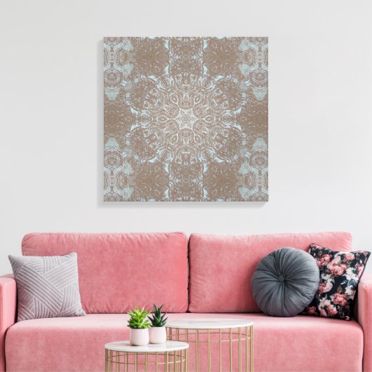 Toile Art naturel Pierre & Sable (Insitu(Salon))