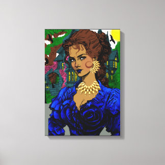 Toile Art noir / Art Vintage