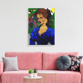 Toile Art noir / Art Vintage (Insitu(Salon))