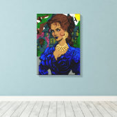 Toile Art noir / Art Vintage (Insitu (Plancher de Bois))