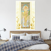 Toile Art Nouveau Alphonse Mucha La luminosité du jour (Insitu(Chambre))