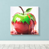 Toile Art numérique Apple (Insitu (Plancher de Bois))