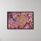 Toile Art numérique autochtone (Recto)