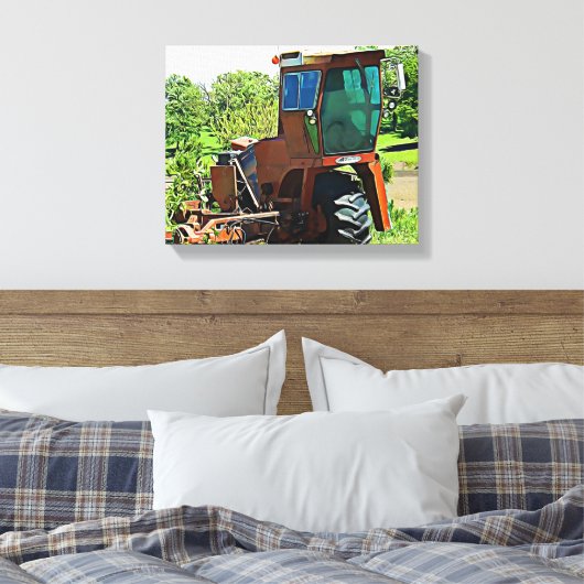 Toile Art numérique Moyen-Ouest Tractor Canvas (Insitu(Chambre))