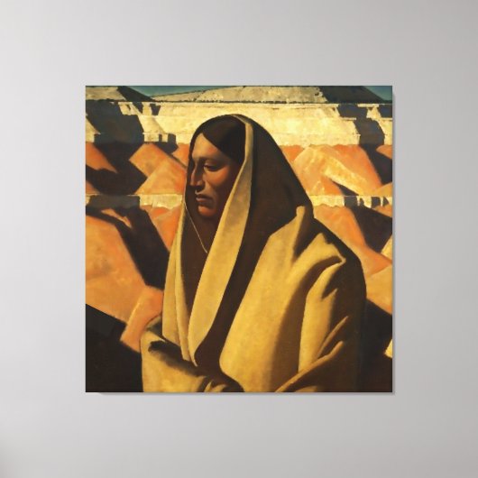 Toile Art occidental "Earth Knower" par Maynard Dixon (Recto)