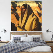 Toile Art occidental "Earth Knower" par Maynard Dixon (Insitu(Chambre))