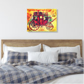 Toile Art Old West Stagecoach (Insitu(Chambre))