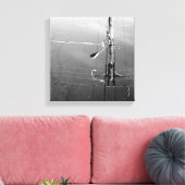 Toile Art Orig. : "Les communications fluides et ondulée (Insitu(Salon))