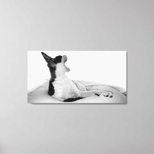 Toile Art original : "Kitsa Diva" (Recto)