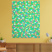 Toile Art peint Spring Greens (Insitu(Salon))