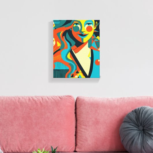 Toile Art pop (Insitu(Salon))