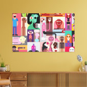 Toile Art pop (Insitu(Salon))
