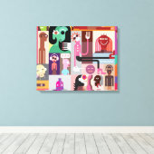 Toile Art pop (Insitu (Plancher de Bois))