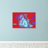 Toile Art Pop Amérindien (Insitu (Plancher de Bois))