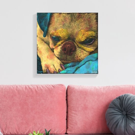 Toile Art Pop Tank (Insitu(Salon))