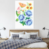 Toile Art populaire Floral (Insitu(Chambre))