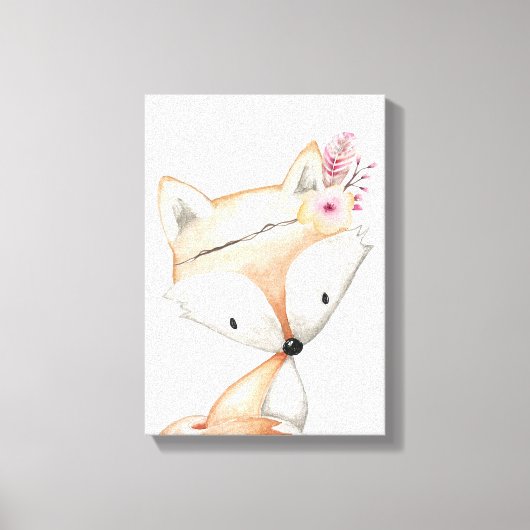 Toile Art - Princesse Fox Nursery (Recto)